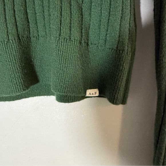Abercrombie Kids Green Ribbed Cotton Sweater - Picture 4 of 6